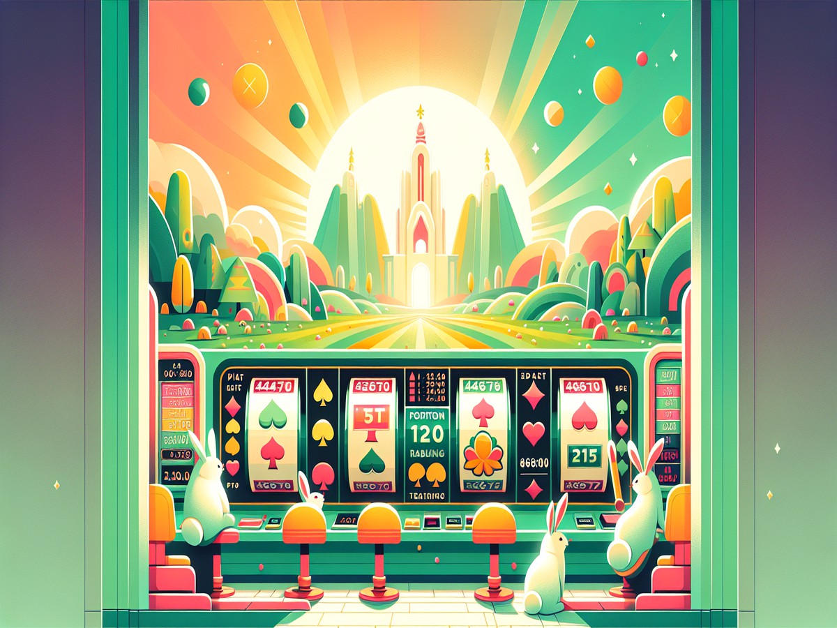 Fortune Rabbit Slots at Gambling.net featuring colorful graphics.